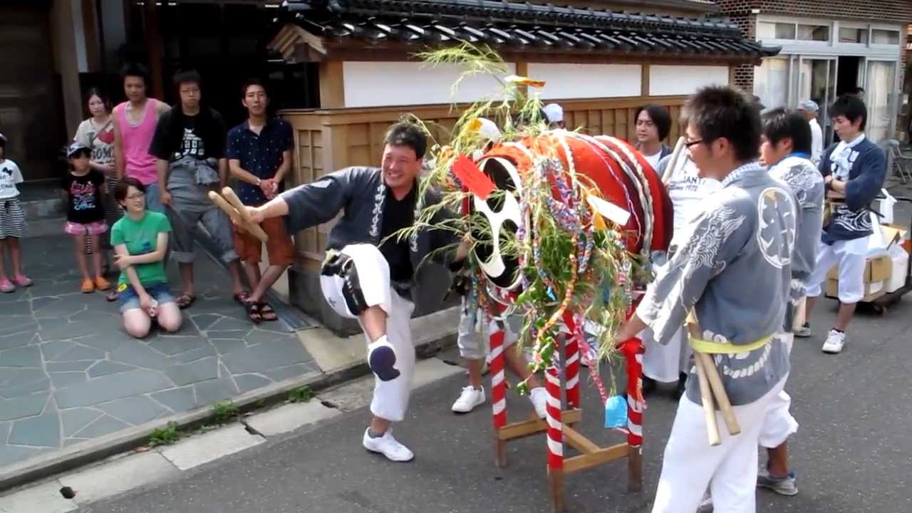 佐渡 赤泊まつり 鬼太鼓 20120716