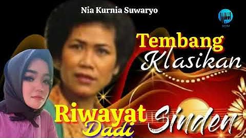 Tembang Klasikan * RIWAYAT DADI SINDEN * Hj,Dariyah Feat Aam Kaminah