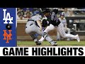 Dodgers vs. Mets Game Highlights (8/13/21) | MLB Highlights