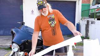 Motorcycle Visor Decal Installation Tutorial