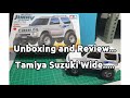Unboxing and Review Tamiya Suzuki Wide