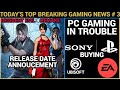 RESIDENT EVIL 4 REMAKE RELEASE DATE, PC GAMING IN TROUBLE IF SONY BUYS EA/UBISOFT |TBGN #3