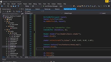 C++ OpenGL Episode 12 (Timelapse) Implementing a Texture class