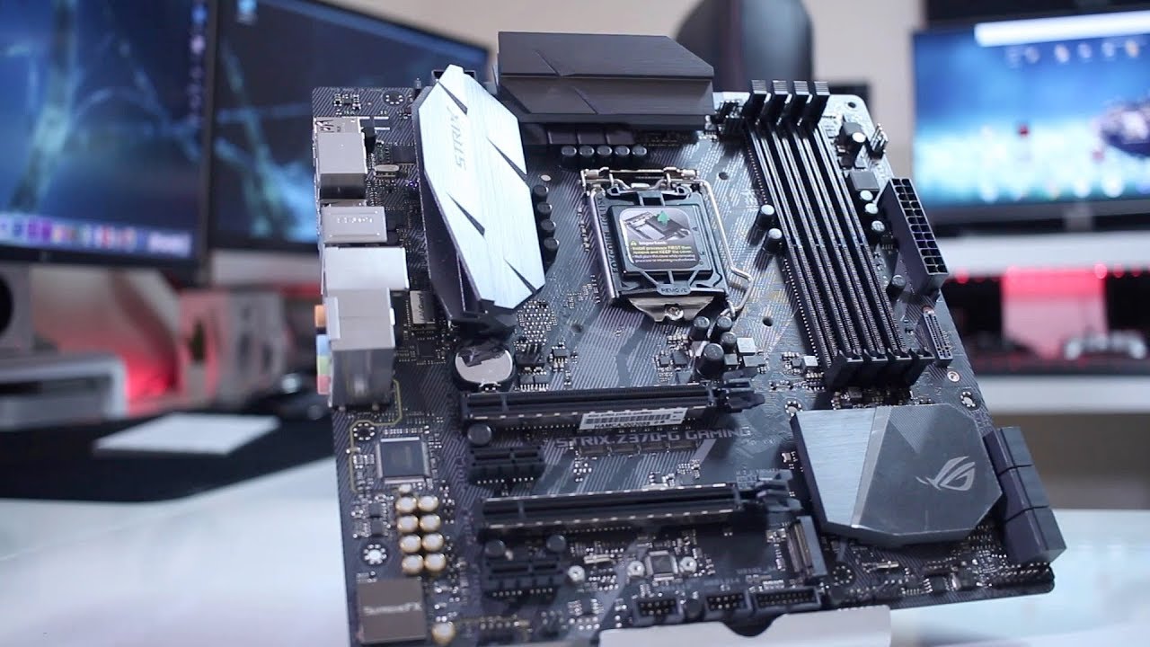 ASUS ROG STRIX Z370-G MICRO ATX ANÁLISE RÁPIDA Português - YouTube