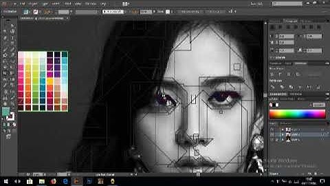 Timelapse WPAP Jisoo