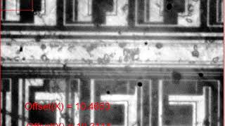 Positioning Of Pattern Which Is Transmitted By Near Infrared Wavelength 近赤外線で透過されたパターンの位置決め