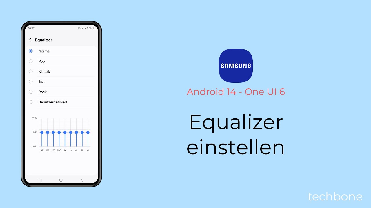 Equalizer einstellen - Samsung [Android 14 - One UI 6] - YouTube