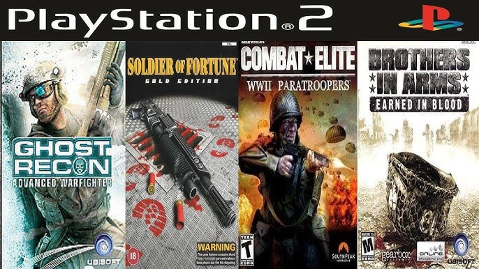 Jogos de guerra do PS2 que poucos conhecem - PARTE 3 