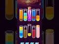 colourful water sort puzzle ASMR gameplay #satisfying #game #gamingshorts #satisfyingames