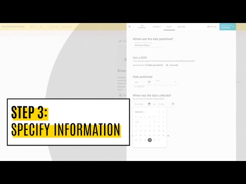 IRO Step 3 Specify Information