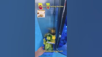 Herbal Tea Triangle Pyramid Tea Bag Packaging Machine for Croatian Tea #teapackingmachine