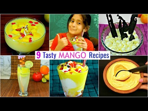 9-tasty-mango-dessert-&-drinks-recipes-|-summer-special-|-cookwithnisha