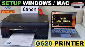 Canon Pixma G620 Setup Windows / Mac : Wireless Setup, Install Drivers, Printing & Scanning Test.