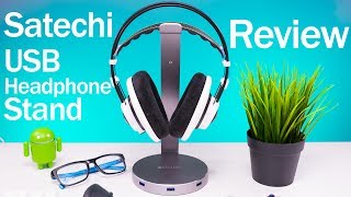 satechi aluminium headphone stand