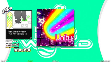 【DDR WORLD】 Unity The Remenvers 【DOUBLE Difficult8】 SPEED450　REVERSE