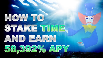 How to Stake TIME for 58,392% APY Using Avalanche (beginner
