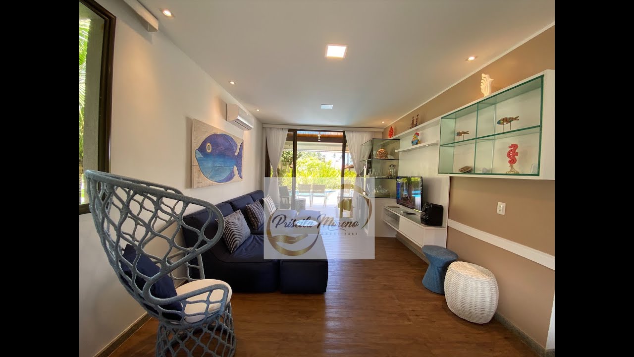 Bangalô na Beira Mar de Muro Alto - Mobiliado