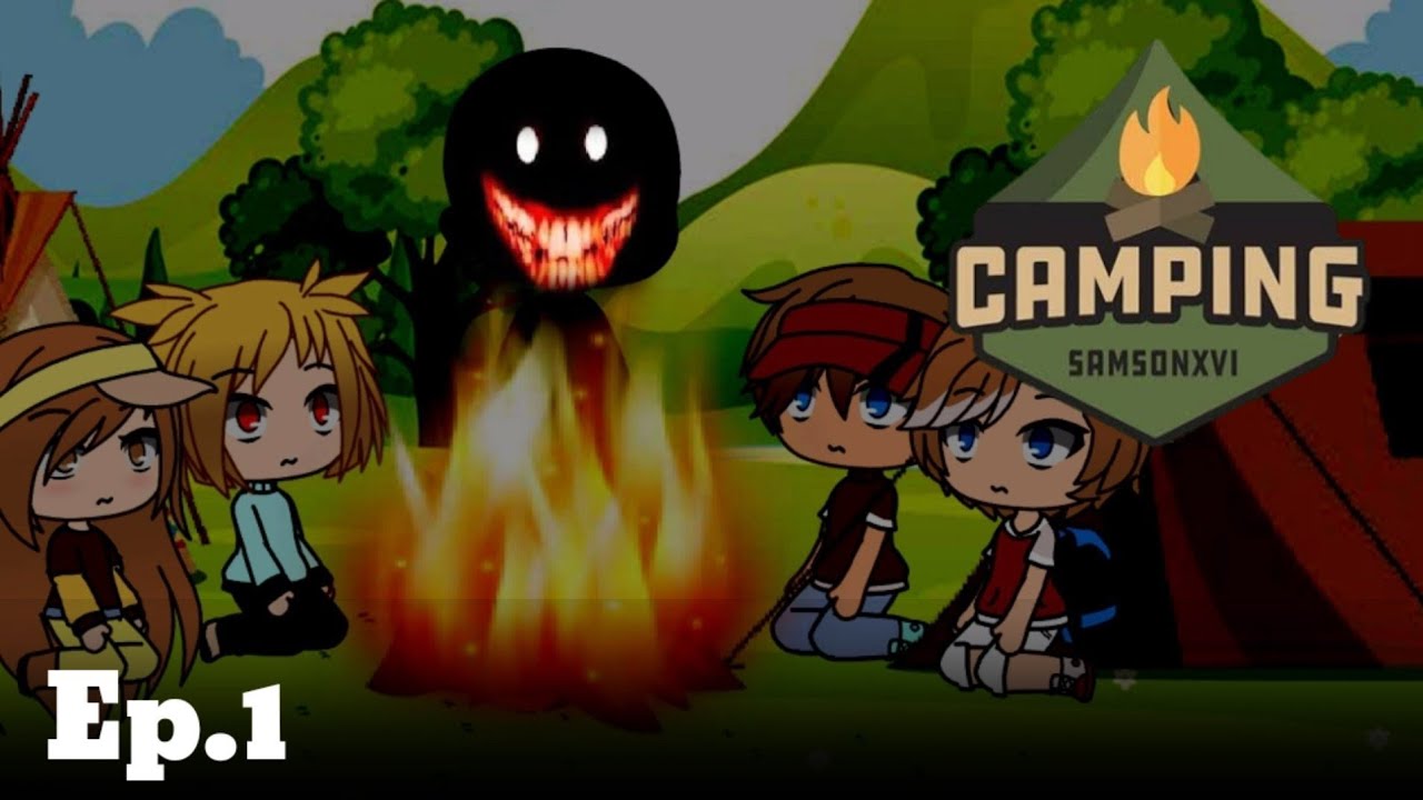Camping Ep 1 Run Gacha Life Series Inspired By A Roblox Game Camping Youtube - gacha life camping roblox game