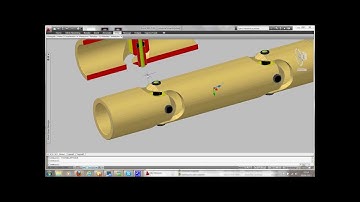 AutoCAD Model of a Universal Coupling