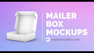 Shipping Boxes PSD Mockups Shipping Boxes PSD Mockups