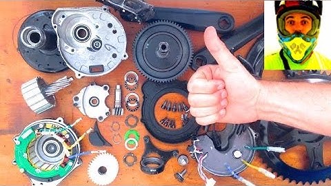 Bafang 8fun: from parts to complete BBS02 in 32 seconds! (time-lapse) service / repair