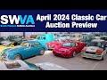 Swva april 2024 classic car auction preview