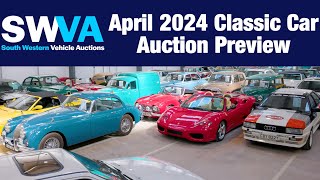 SWVA April 2024 Classic Car Auction Preview