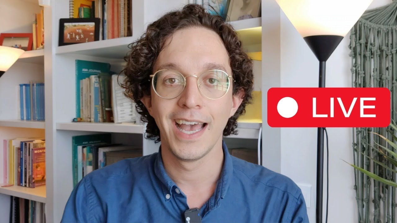 Dificuldades de Fazer Montessori - Mega Aula - Live - Minicurso Montessori - Outra Educação