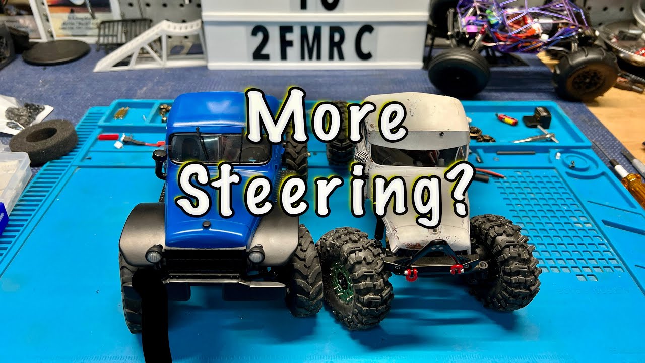 FCX24 $5 Steering Link and FREE mod for more Steering!