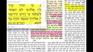 נדרים ד דף יומי מסכת נדרים דף ד להצלחת אדווה  בת סילביה ה Daf yomi Nedarim daf 4 שמואל נבון