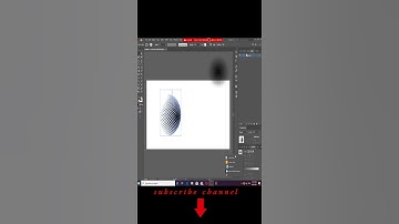 How used illustrator Color Halftone effect design | creative logo design help |logo design #shorts