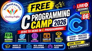 Full C Programming - Free Programming Camp 2026 | Session 06 | float - Hands On Programming & Debugging Guide