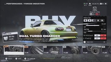 Need For Speed Unbound | A+ Class 2 in 1 build | Mazda MX-5 (1996)