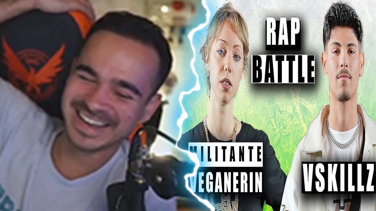 REAKTION auf MILITANTE VEGANERIN vs. VSKILLZ RAPBATTLE😂