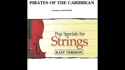 Pirates of the Caribbean Orchestra (Easy Version) (Score & Sound)