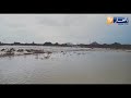 تبسة فيضانات وغلق الطريق الوطني بين الونزة والعوينات 