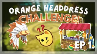 Orange Headdress Challenge EP. 1 | Gifted a solid?! | AJ Classic