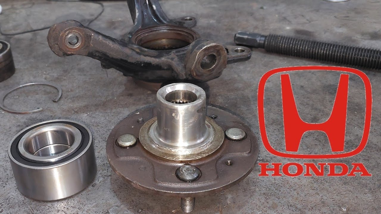 Como Cambiar RODAMIENTO Balero Rueda Delantera Honda City