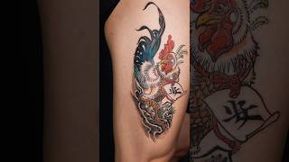 Hình xăm thực hiện trong 3 tiếng cùng #artistfelixvu #chunlitattoo #tattoodesign #artistvuquangphuc