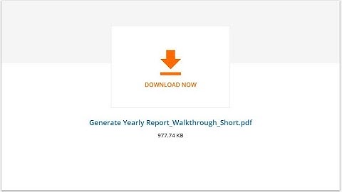 002 - Generate Yearly Report - Performer | System1,  Extract Vendor Info and Nav To Dashboard