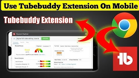 How To Install Tubebuddy For Android Mobile | Tubebuddy Extension Install In Chrome Brow on android