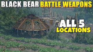 Crimson Desert - How to Destroy the Black Bears Battle Weapons (Hidden Fangs Quest Guide)