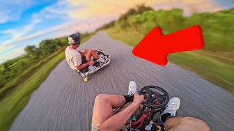 I Built "Belt Drive" Crazy Carts (35MPH+)