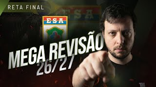 RETA FINAL ESA 2026: LIVE DE ABERTURA DA MEGA REVISÃO