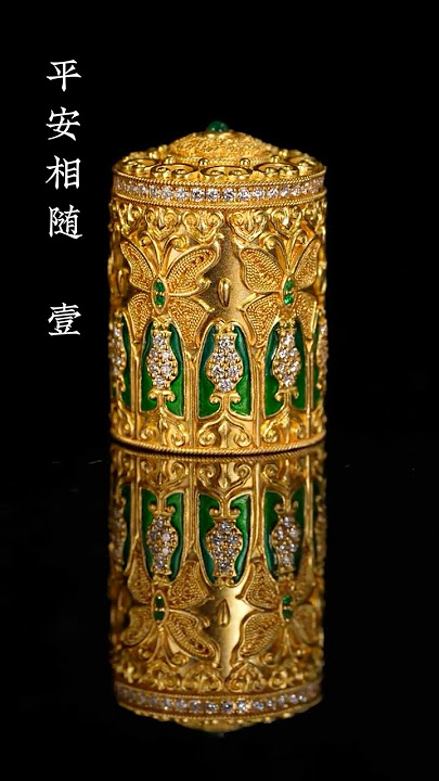 Download lagu Gilding Carving Cloisonné Treasure Box: Intangible Heritage Handicraft Reinterprets Luxury Legend