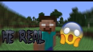 REAL FOOTAGE  OF HEROBRINE IN MINECRAFT! (2017) (NOT CLICKBAIT)