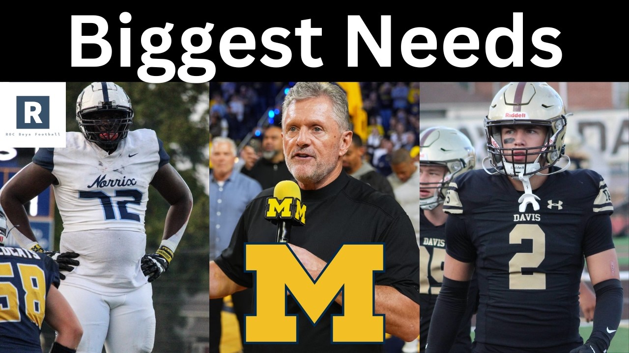 Пять главных приоритетов в привлечении новых игроков в футбольную команду Мичигана в 2027 году?