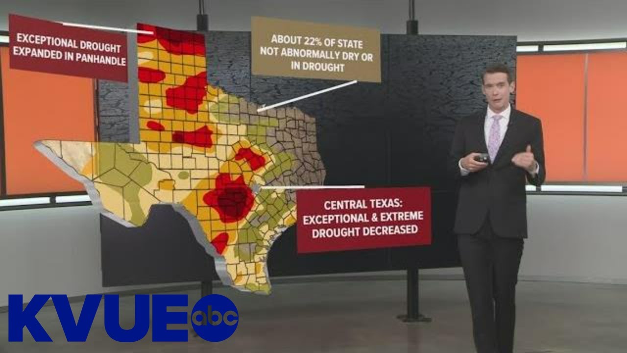 Did recent rainfall make a dent in the Central Texas drought monitor ...