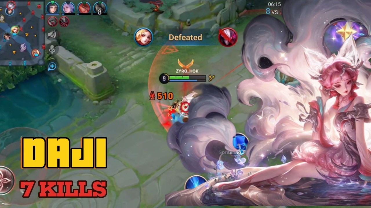 HIGH ELO DAJI GAMEPLAY 🔥 7 KILLS MVP | SMART ROTATIONS