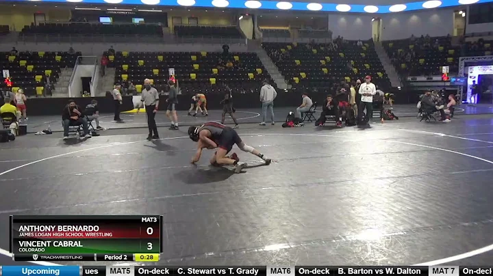 High School Boys 132 Anthony Bernardo James Logan ...